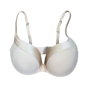 Chantelle Beige Bra Push Up Womens Size 36DD EUC